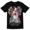 Grey Sneakers DopeSkill T-Shirt Angels Graphic Streetwear - Black