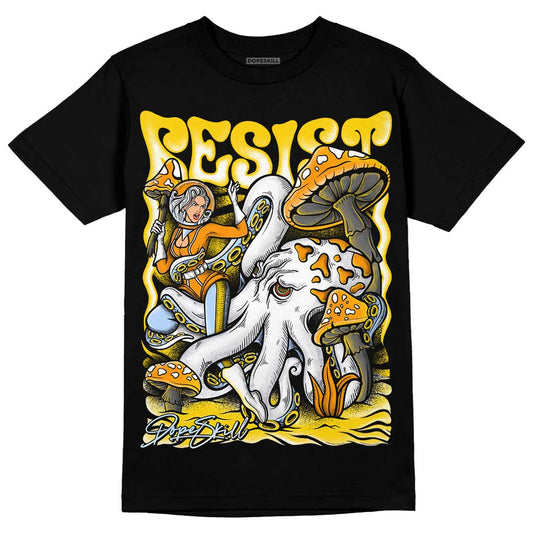 Jordan 6 “Yellow Ochre” DopeSkill T-Shirt Resist Graphic Streetwear - Black