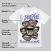 Grape 5s DopeSkill T-Shirt The Mouth With No Droughts Graphic