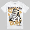 Jordan 5 “Earth/Metallic Gold” DopeSkill T-Shirt Stay It Busy Garaphic Streetwear - White