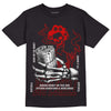 Jordan 1 Retro Low "Black Toe" DopeSkill T-Shirt Show Me The Money Graphic Streetwear - Black