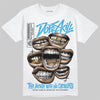 Jordan 1 High OG “UNC” Reimagined DopeSkill T-Shirt The Mouth With No Droughts Graphic Streetwear - White