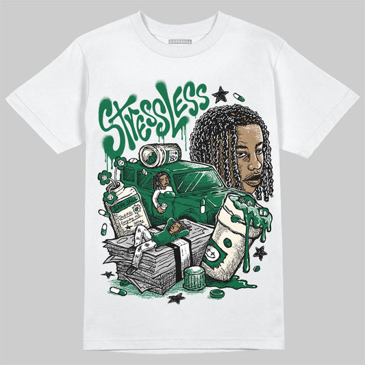 Jordan 13 GS “Pine Green” DopeSkill T-Shirt Stressless Graphic Streetwear - White