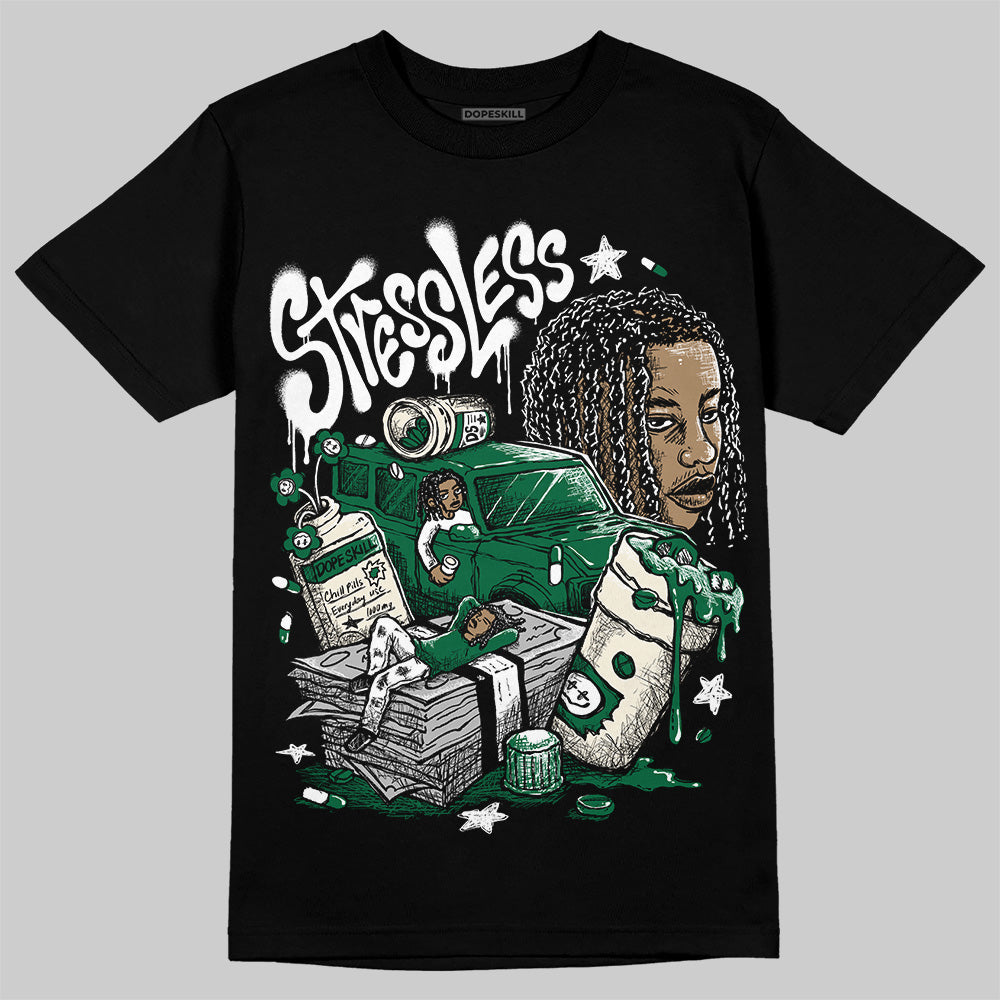 Jordan 13 GS “Pine Green” DopeSkill T-Shirt Stressless Graphic Streetwear - Black