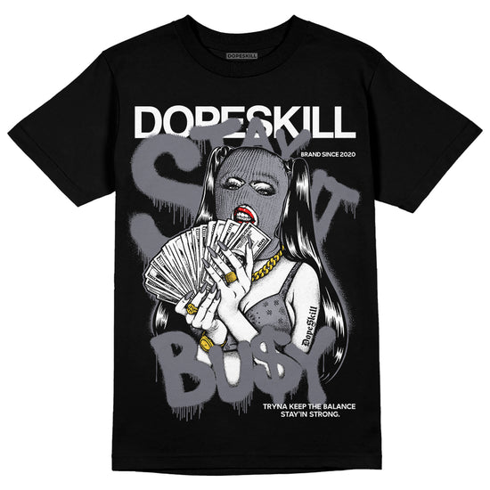 Jordan 14 Retro 'Stealth' DopeSkill T-Shirt Stay It Busy Graphic Streetwear - Black