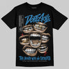 Jordan 3 Retro OG Rare Air DopeSkill T-Shirt The Mouth With No Droughts Graphic Streetwear - Black