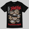 Jordan 3 “Seoul 2.0” DopeSkill T-Shirt The Mouth With No Droughts Graphic Streetwear - Black