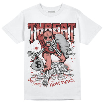 Jordan 13 “Dune Red” DopeSkill T-Shirt Threat Graphic Streetwear - White