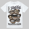 Jordan 3 Retro Black Cat DopeSkill T-Shirt The Mouth With No Droughts Graphic Streetwear - White