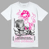 Jordan 1 Low GS “Fierce Pink” Dopeskill T-Shirt Show Me The Money Graphic Streetwear - White