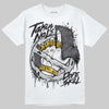 Jordan 4 “Fear” DopeSkill T-Shirt Takin No L's Graphic Streetwear - White