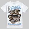 Jordan 12 Retro 'Melo' DopeSkill T-Shirt The Mouth With No Droughts Graphic Streetwear - White