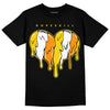 Jordan 6 “Yellow Ochre” DopeSkill T-Shirt Slime Drip Heart Graphic Streetwear - Black