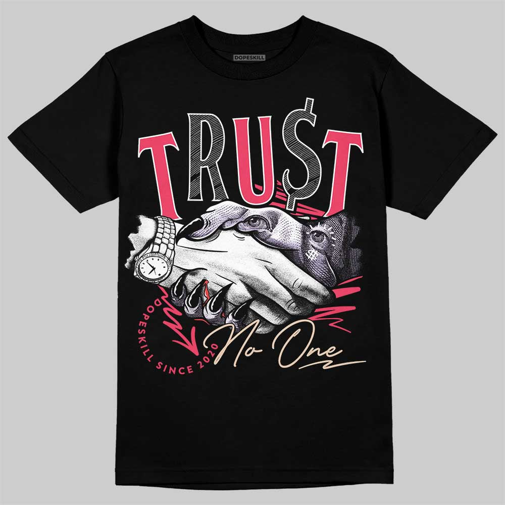 Jordan 5 Low “Peanut Butter Jelly” DopeSkill T-Shirt Trust No One Graphic Streetwear - Black