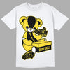 Jordan 4 Tour Yellow Thunder DopeSkill T-Shirt Sneakerhead BEAR Graphic Streetwear - White