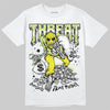 Jordan 13 Retro Bright Cactus DopeSkill T-Shirt Threat Graphic Streetwear - White