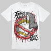 Jordan 12 Retro Flu Game (2025) DopeSkill T-Shirt Takin No L's Graphic Streetwear - White 