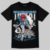 Jordan 3 Retro OG Rare Air DopeSkill T-Shirt Threat Graphic Streetwear - black