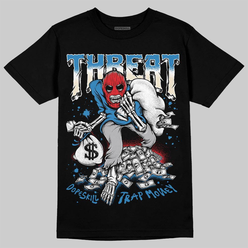 Jordan 3 Retro OG Rare Air DopeSkill T-Shirt Threat Graphic Streetwear - black
