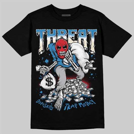 Jordan 3 Retro OG Rare Air DopeSkill T-Shirt Threat Graphic Streetwear - black