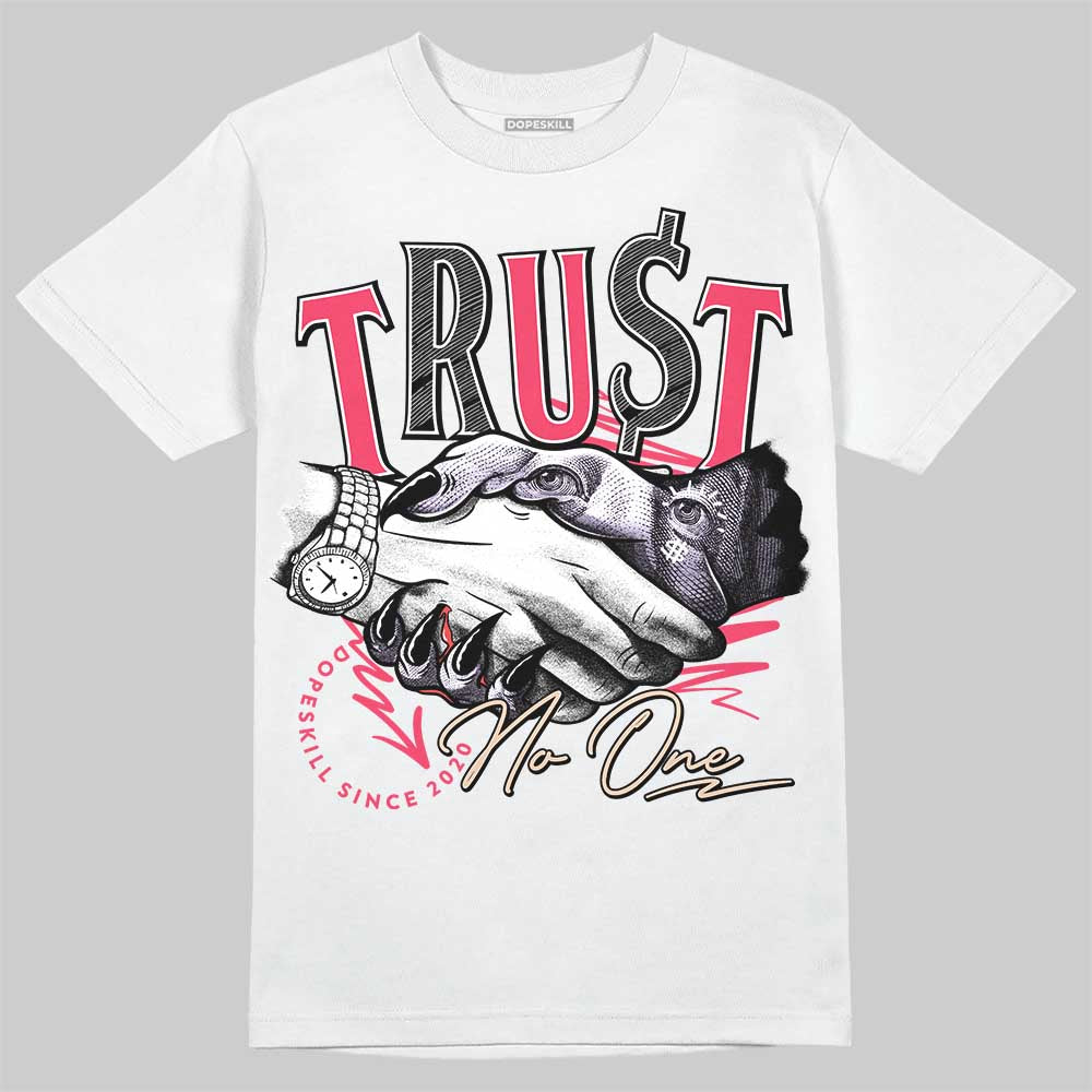 Jordan 5 Low “Peanut Butter Jelly” DopeSkill T-Shirt Trust No One Graphic Streetwear - White