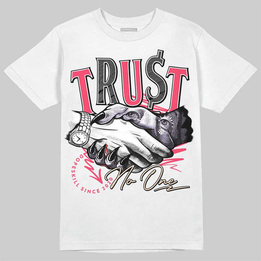 Jordan 5 Low “Peanut Butter Jelly” DopeSkill T-Shirt Trust No One Graphic Streetwear - White