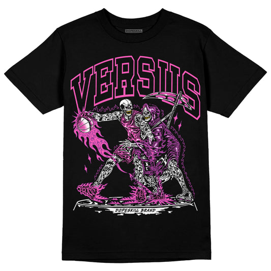 Jordan 4 GS “Hyper Violet” DopeSkill T-Shirt VERSUS Graphic Streetwear - Black