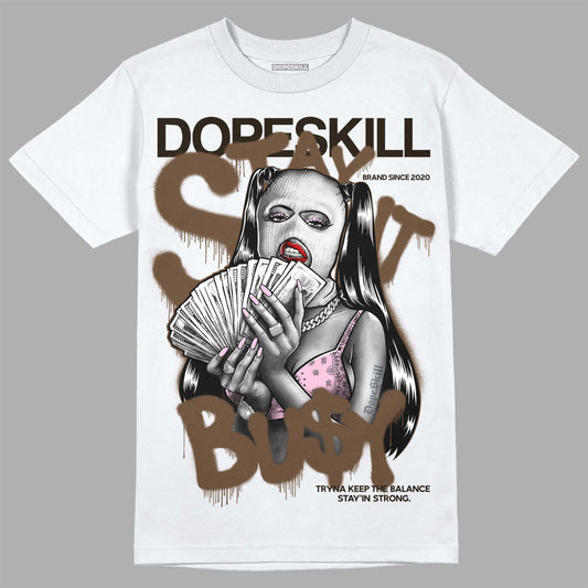 Jordan 11 Retro Neapolitan DopeSkill T-Shirt Stay It Busy Graphic Streetwear