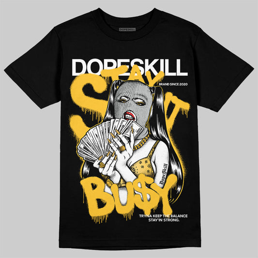 Jordan 12 "Phantom" DopeSkill T-Shirt Stay It Busy Graphic Streetwear - Black