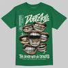 Jordan 13 GS “Pine Green” DopeSkill T-Shirt The Mouth With No Droughts Graphic Streetwear - Irish Green