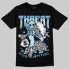 Jordan 11 Retro Legend Blue DopeSkill T-Shirt Threat Graphic Streetwear - Black