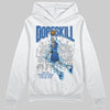 Jordan 12 “Blueberry” DopeSkill Hoodie Sweatshirt Thunder Dunk Graphic Streetwear - White