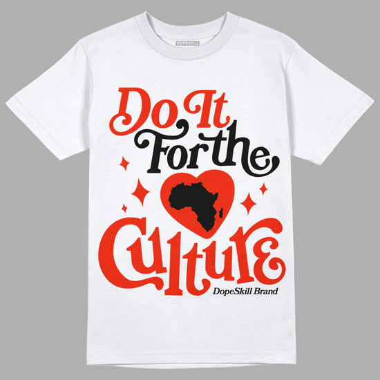 Jordan 6 Retro Toro Bravo DopeSkill T-Shirt Do It For The Culture Graphic Streetwear - White