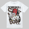 Adidas Samba OG White Black Clear Granite DopeSkill T-Shirt Stay It Busy Graphic Streetwear - White