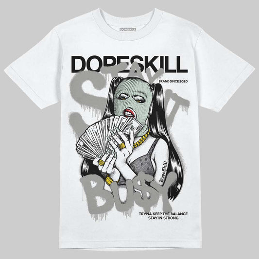 Jordan 1 Retro Low OG Year of the Snake (2025) DopeSkill T-Shirt Stay It Busy Graphic Streetwear - White 