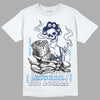 Jordan 3 "Midnight Navy" DopeSkill T-Shirt Show Me The Money Graphic Streetwear - White