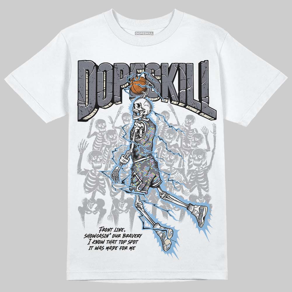 Jordan 11 Low CNY “Year of the Snake” DopeSkill T-Shirt Thunder Dunk Graphic Streetwear - White