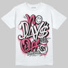 Balenciaga Runner White Fluo Pink DopeSkill T-Shirt No Days Off Graphic Streetwear - White 