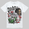 Jordan 4 OG “White Cement” DopeSkill T-Shirt Stressless Graphic Streetwear - White