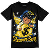 Dunk Low Vintage “Michigan” DopeSkill T-Shirt Heaven Sent Graphic Streetwear - Black