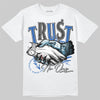 Jordan 12 “Blueberry” DopeSkill T-Shirt Trust No One Graphic Streetwear - White