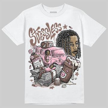 Adidas Campus 00s Dust Cargo Clear ‘Pink’ DopeSkill T-Shirt Stressless Graphic Streetwear - White