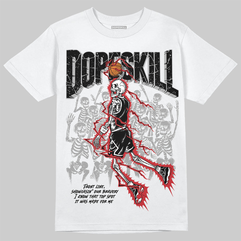 Jordan 11 “Bred Velvet” DopeSkill T-Shirt Thunder Dunk Graphic Streetwear - White