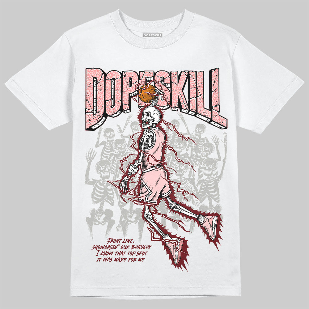 Jordan 3 Retro Valentine's Day Treat Yourself (2025) DopeSkill T-Shirt Thunder Dunk Graphic Streetwear - White