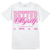 Dunk Low GS 'Triple Pink' DopeSkill T-Shirt Better Myself Graphic Streetwear - White