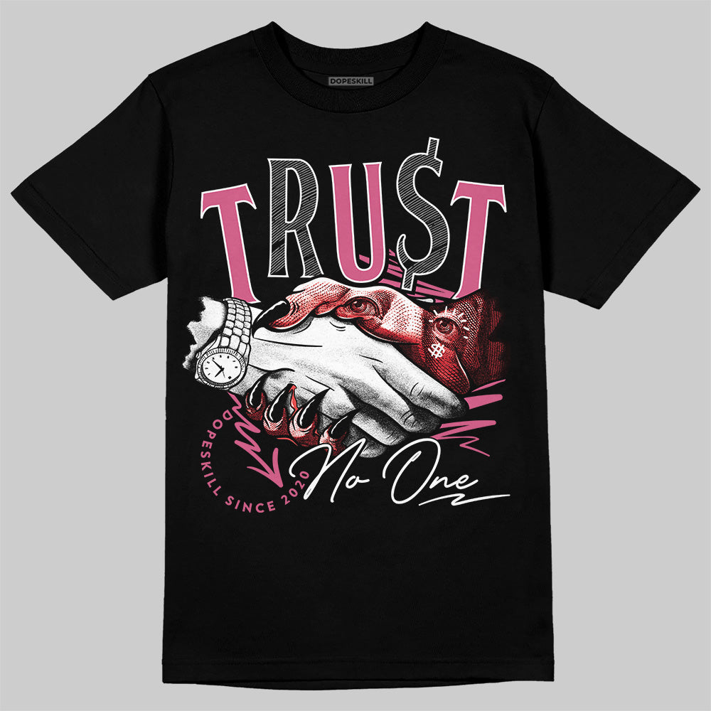 Diesel Pink S - Serendipity Pro-X1 Trainers DopeSkill T-Shirt Trust No One Graphic Streetwear - Black