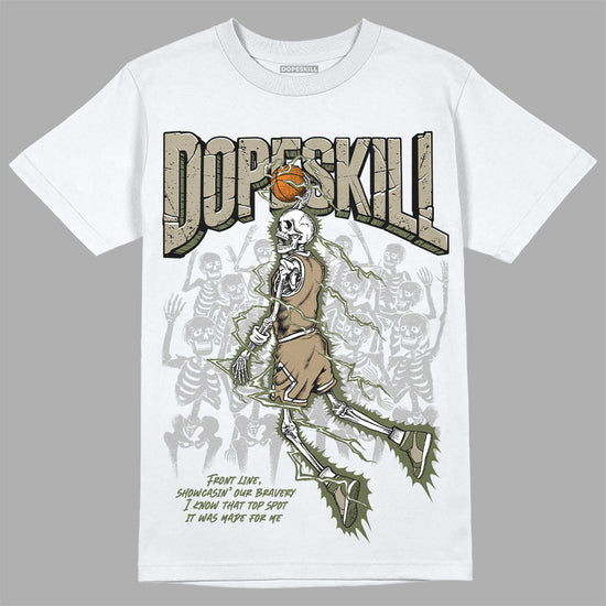 Air Max 90 Ballistic Neutral Olive DopeSkill T-Shirt Thunder Dunk Graphic Streetwear - White 