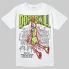 Jordan 13 Retro Bright Cactus DopeSkill T-Shirt Thunder Dunk Graphic Streetwear - White