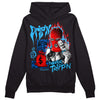 Jordan 1 High Retro OG “University Blue” DopeSkill Hoodie Sweatshirt Drip'n Never Tripp'n Graphic Streetwear - Black