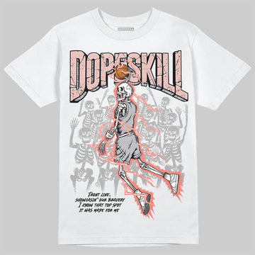 ASICS Gel-1130 'White Neutral Pink' DopeSkill T-Shirt Thunder Dunk Graphic Streetwear - White